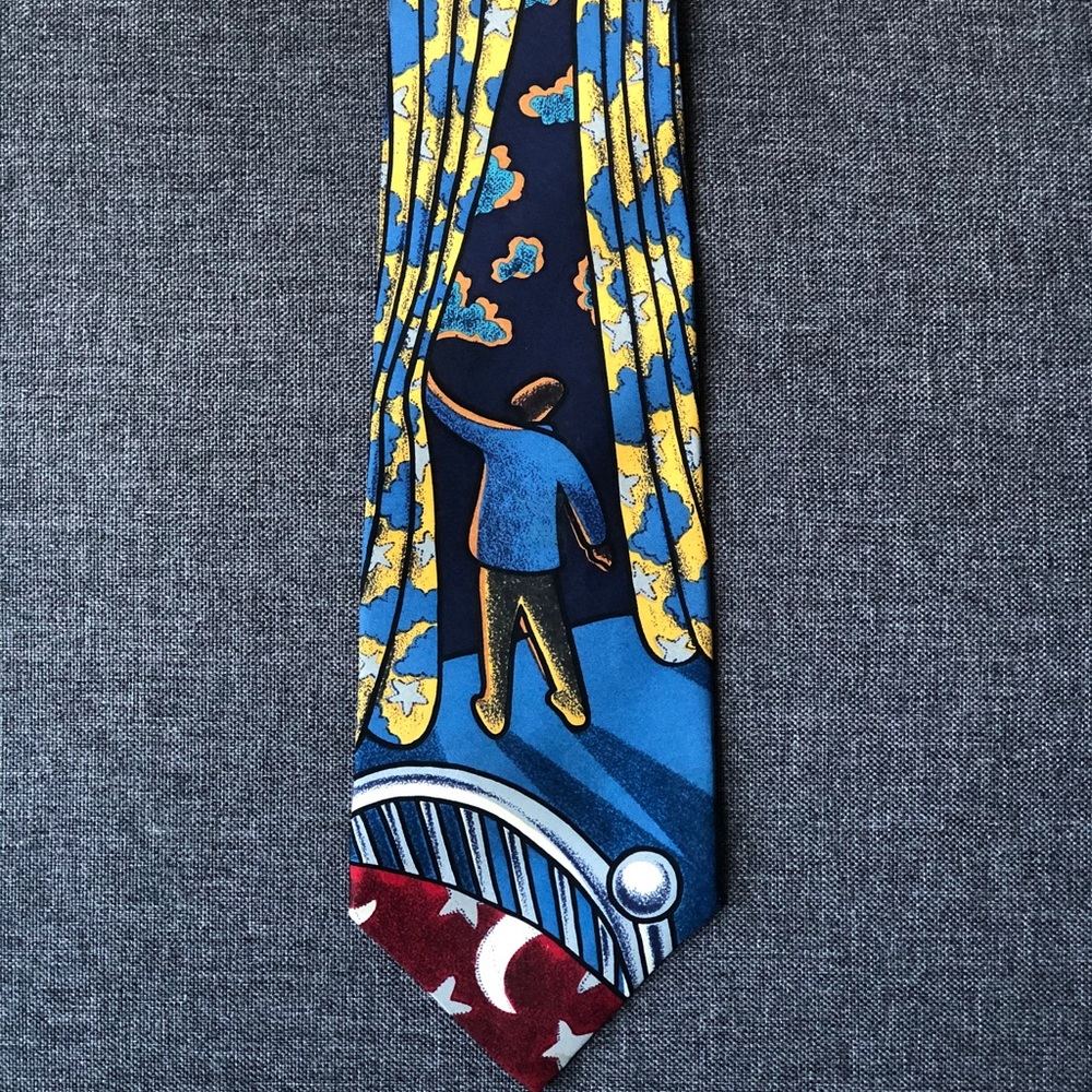 Vintage The Beatles Silk Tie